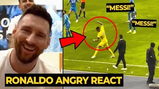 Ronaldo reaction after loss and Al-Hilal fans chanting MESSI names | Football News Today