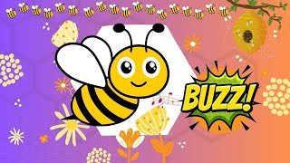 Buzzing With Numbers: A Fun Counting Song For Kids Featuring Bees