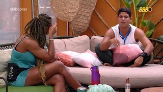 CLIMÃO!!! GUILHERME DESMASCARA DIOGO PARA ALINE!!! Guilherme fala que ele ficou com med0... | BBB25