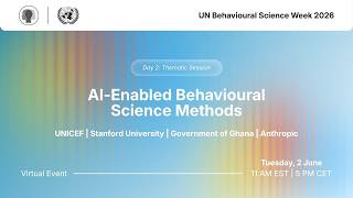 AI-Enabled Behavioural Science Methods