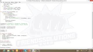 Multi-Thread Priority Using Queue Module || Learn Python Full Course In Telugu (61) - the last one