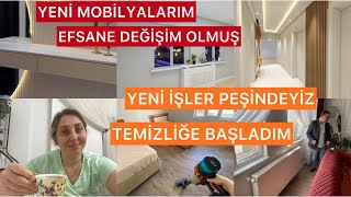 YENİ SALONUMA ÇOK YAKIŞACAK🤩ANTREMİN İNANILMAZ DEĞİŞİMİ🤩MOBİLYA BUNA KARAR VERDİM❓TEMİZLİK BAŞLASIN