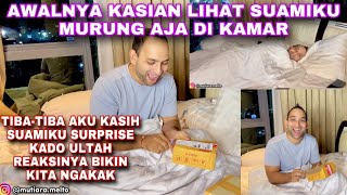 ALAMAKKK SHOCK BANGET LIHAT REAKSI SUAMIKU KETIKA DI KASIH SURPRISE KADO ULANG TAHUN DARIKU