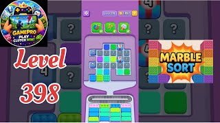 Level 398 - How to Beat Marble Sort Level 398! Step-by-Step Walkthrough! #marblesort