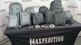 NEW Maxpedition Entity Bags: Gray Man, Covert Backpacks, Sling Bags, Messenger Bags - SHOT SHOW 2019