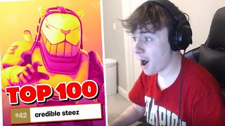 Top 100 In Solo Cash Cup *CREDIBLE* (Fortnite Solo Cash Cup Highlights)