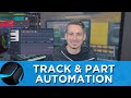 Track and Part Automation in Studio One