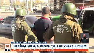 Detienen a siete colombianos por narcotráfico