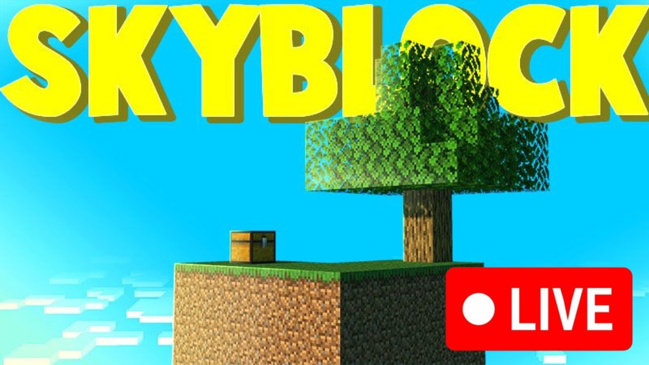 Minecraft Skyblock With Viewers Youtube