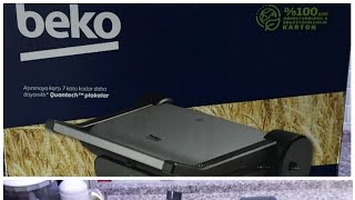 Birlikte Kutu Açılımı| Beko TM5206G Tost Makinası  Modelini İnceliyoruz|🎉