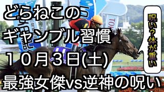 【競馬】最強女傑vs逆神の呪い スプリンターズS 負け続ける魔法の馬券術♡vol.17【どらねこのギャンブル習慣】