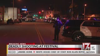 10 killed in mass shooting near LA after Lunar New Year festival, gunman on the loose, police say