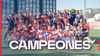 ¡CAMPEONES DE JUVENIL DIVISIÓN DE HONOR! | Atlético de Madrid Juvenil A | Temporada 2023/2024