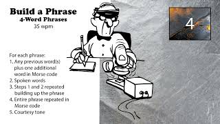 Build A Phrase - 4 Word Phrases - 35wpm