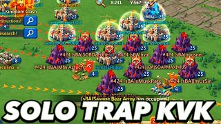 Solo Trap KvK! Small GB During KvK | Lords Mobile