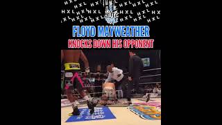 Floyd Mayweather Knocks Down Mikuru Asakura🤯 #explore #explorepage #fights