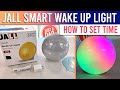 JALL Smart Wake-up Light Sunrise Alarm Clock REVIEW