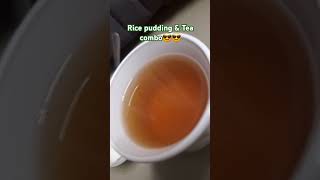 Tea \u0026 rice pudding combo😎😎🤩🤩 #music #song #lyrics #pop