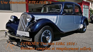 Rénovation d'une CITROËN Traction 11BL 1954