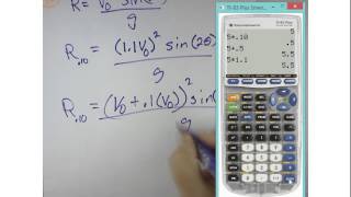 Physics Chapter 3 Two Dimensional Motion Practice Test #42