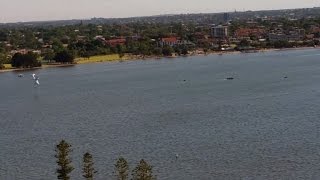 Light plane nosedives into Australian river