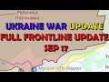 Ukraine Conflict (20240917): Full Frontline Update