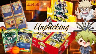 [y] Unpacking Bandai Union 6 boosters My hero Academia ‼️МОГУТ БЫТЬ СПОЙЛЕРЫ МАНГИ