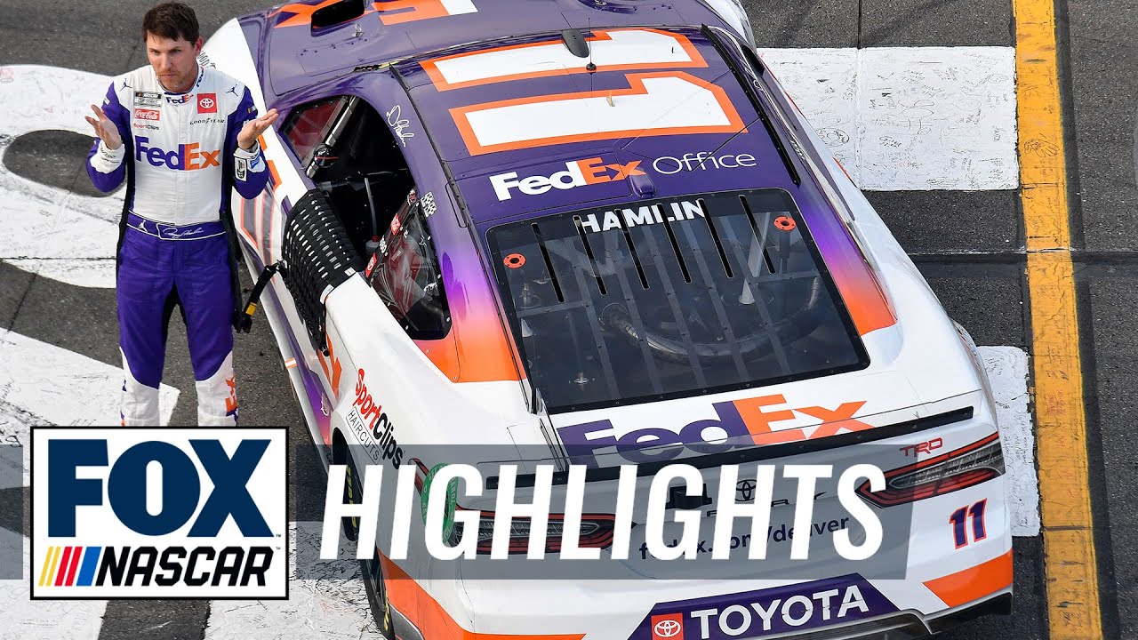 Denny Hamlin Wins At Pocono, Fails Post-race Inspection | NASCAR ON FOX ...