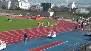 2013年11月16日東大阪　800m　高山・上嶋・林