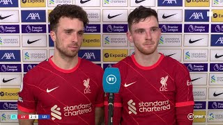 "He's unstoppable!" Robertson celebrates Diogo Jota's form and vows to maintain pressure on Man City