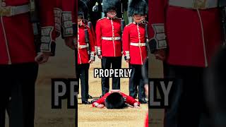 Why Do Royal Guards Faint Like This every time? 😳 #shorts