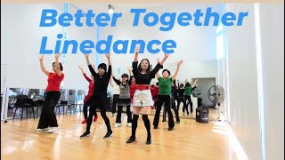 Better Together Linedance/ 수업문의01096632048/ #하남생활문화센터❤️하다 #라인댄스 #linedance #beginner #초급라인댄스 #5060취미