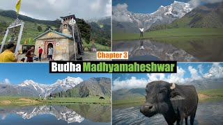 Majestic View of Chaukhamba from Budha Madhyamaheshwar (बूढ़ा मध्यमहेश्वर): Episode 3