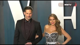 Sofia Vergara and Joe Manganiello arrive at 2020 Vanity Fair Oscar Party