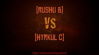 GOULT2014 PLAYOFF 1st ROUND - Rushu B vs Hyrkul C (czech commentary)