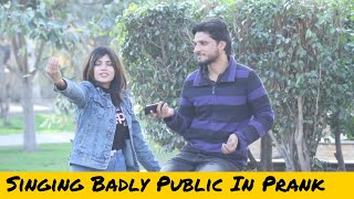 Singing Badly In Public Prank | Prank In Pakistan @PAvlogsofficial