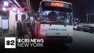 N.J. commuters take the train to avoid I-80 sinkhole closures