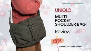 Uniqlo Multi Pocket Shoulder Bag - Review - Porter Yoshida But On A Budget