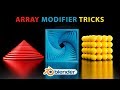Blender - 3 Interesting Objects with the Array Modifier