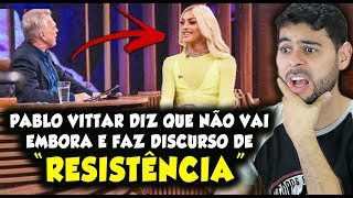 Pabllo Vittar diz que não vai embora do Brasil e faz discurso de