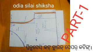 ପ୍ରିନ୍ସ୍ ସେସ୍ କଟ୍ ବ୍ଲାଉଜ୍ ରଫାର୍ମା କଟିଙ୍ଗ୍ ଶିଖନ୍ତୁ।