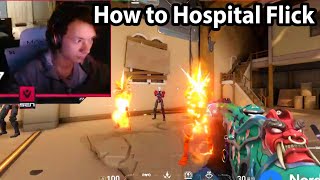 How to HOSPITAL FLICK from The Range to Real Game | Zekken