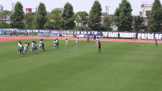 関西サッカーリーグ 2014-06-14 アルテリーヴォ和歌山－レイジェンド滋賀FC（前半）