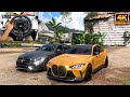 BMW M3 G80 Competition & BRABUS 800 Mercedes AMG E63S |Forza Horizon 5 |Thrustmaster T300RS gameplay