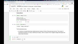 Data analysis with Numpy (python) - part 1