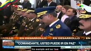 Venezuela holds Hugo Chavez state funeral in Caracas