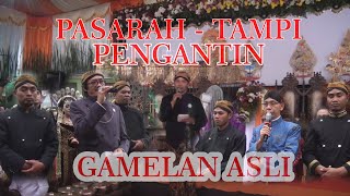 PASRAH TAMPI PENGANTIN JAWA || PROSESI NGUNDUH MANTU