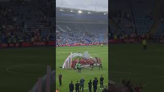 Liverpool FC fans sing 'One Kiss' by Dua Lipa at King Power | Community Shield