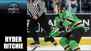 2024 NHL Draft : Ryder Ritchie - 23-24 Highlights