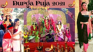 Durga puja 2021 in Tezpur,Assam..